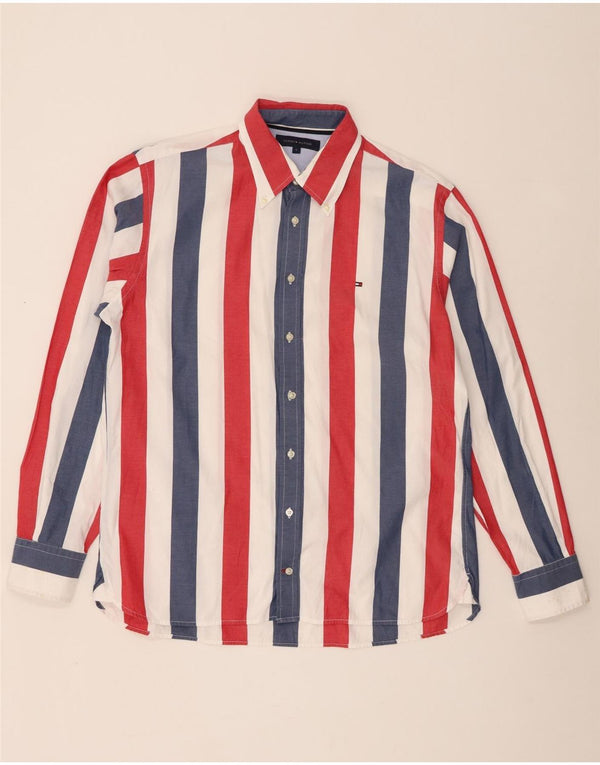 Tommy Hilfiger Herreskjorte Stor Flerfarvet Stribet