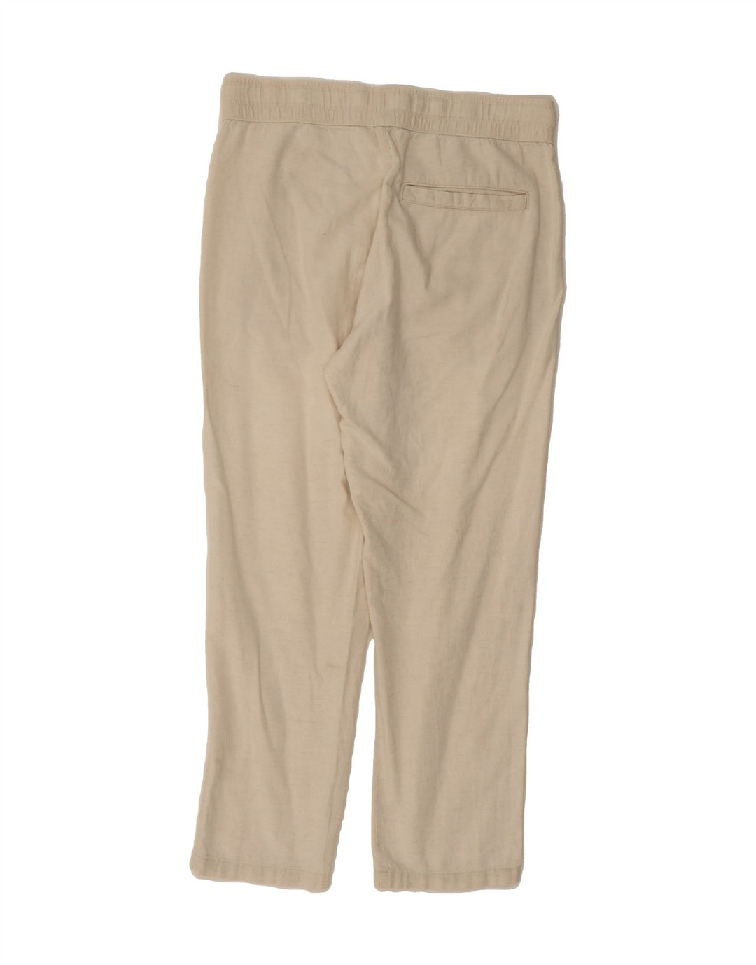 ZARA Womens Straight Chino Trousers Small W28 L26 Beige Vintage Zara and Second-Hand Zara from Messina Hembry 