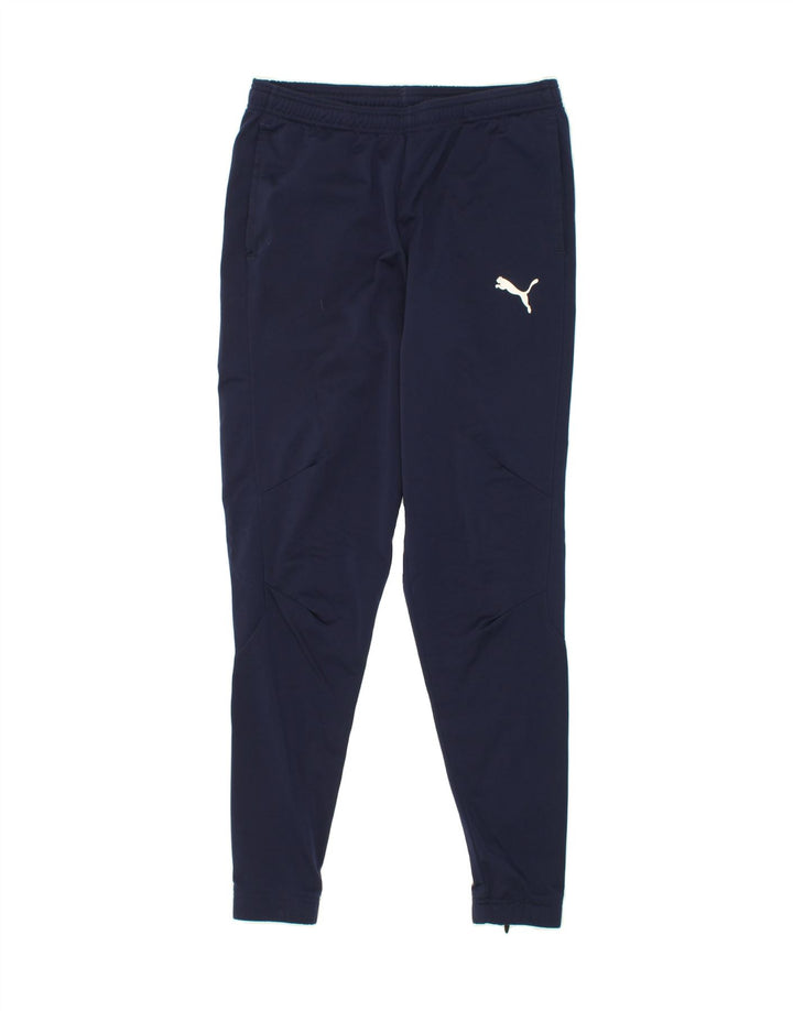 PUMA Mens Tracksuit Trousers Large Navy Blue Polyester Vintage Puma and Second-Hand Puma from Messina Hembry 