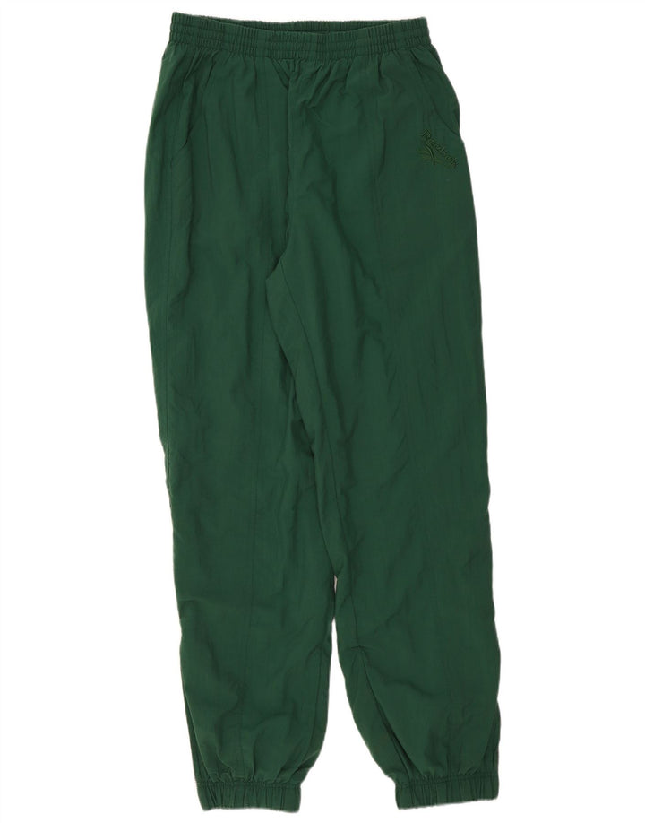 REEBOK Herre træningsdragt Bukser Joggers Large Grøn Nylon