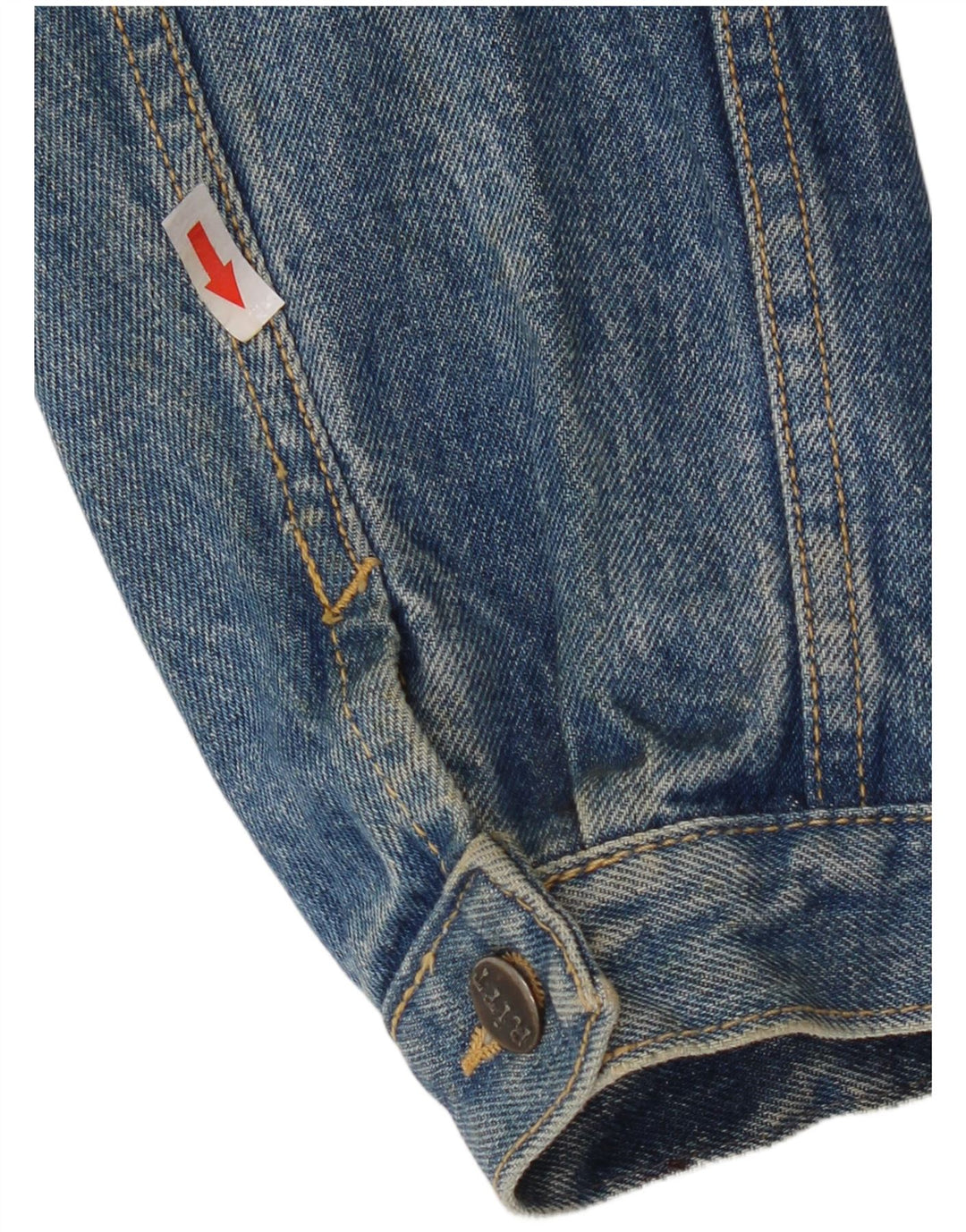 Ritt Herre Denim Jacket UK 40 Large Blue Cotton