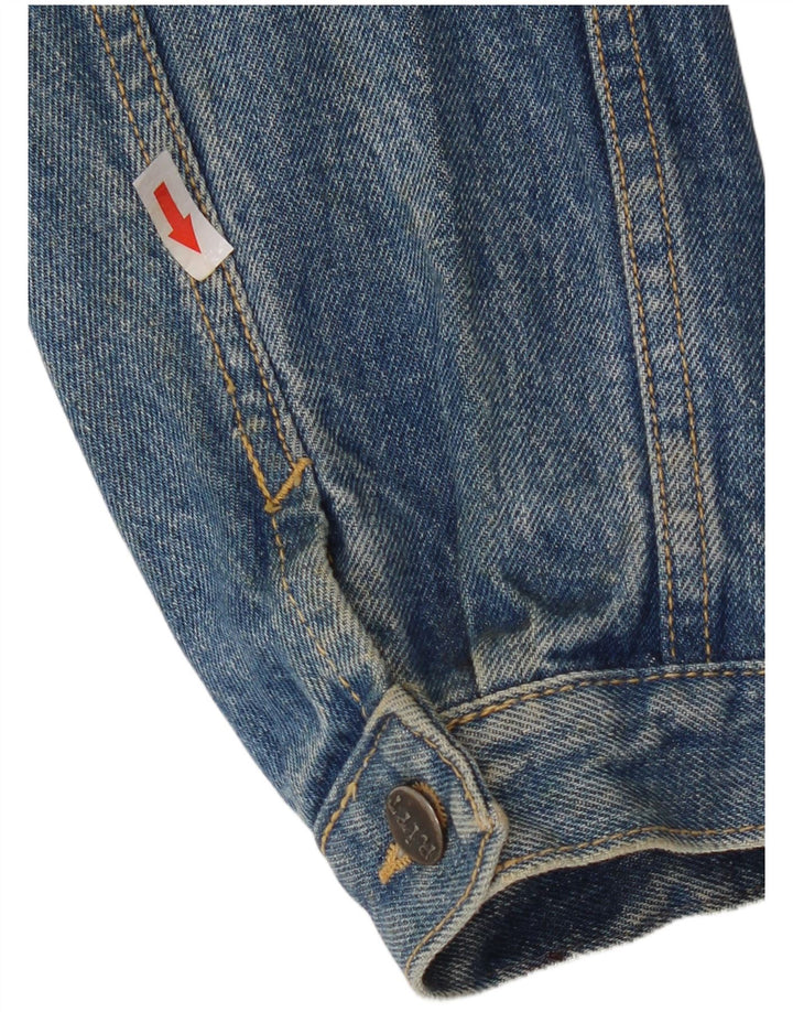 Ritt Herre Denim Jacket UK 40 Large Blue Cotton