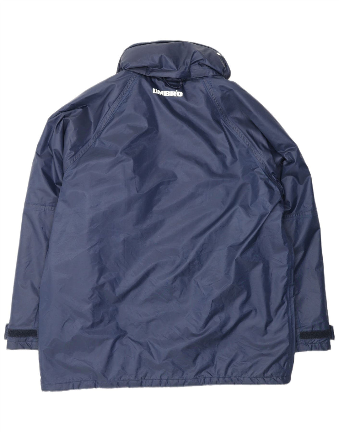 UMBRO Herre Windbreaker Jacket UK 38 Medium Navy Blue Polyamide