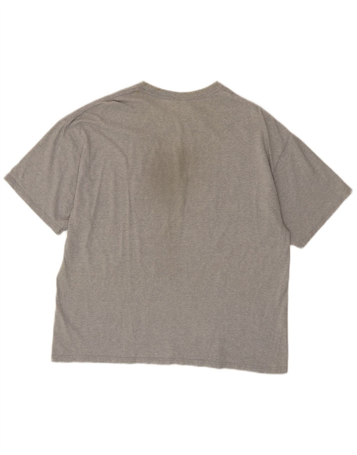 CHAMPION Herre T-Shirt Top Stor grå Flecked Bomuld
