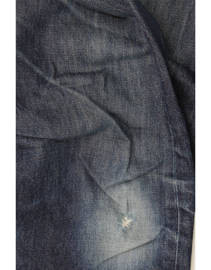Levi's Dame 501 Straight Jeans W31 L32 Marineblå