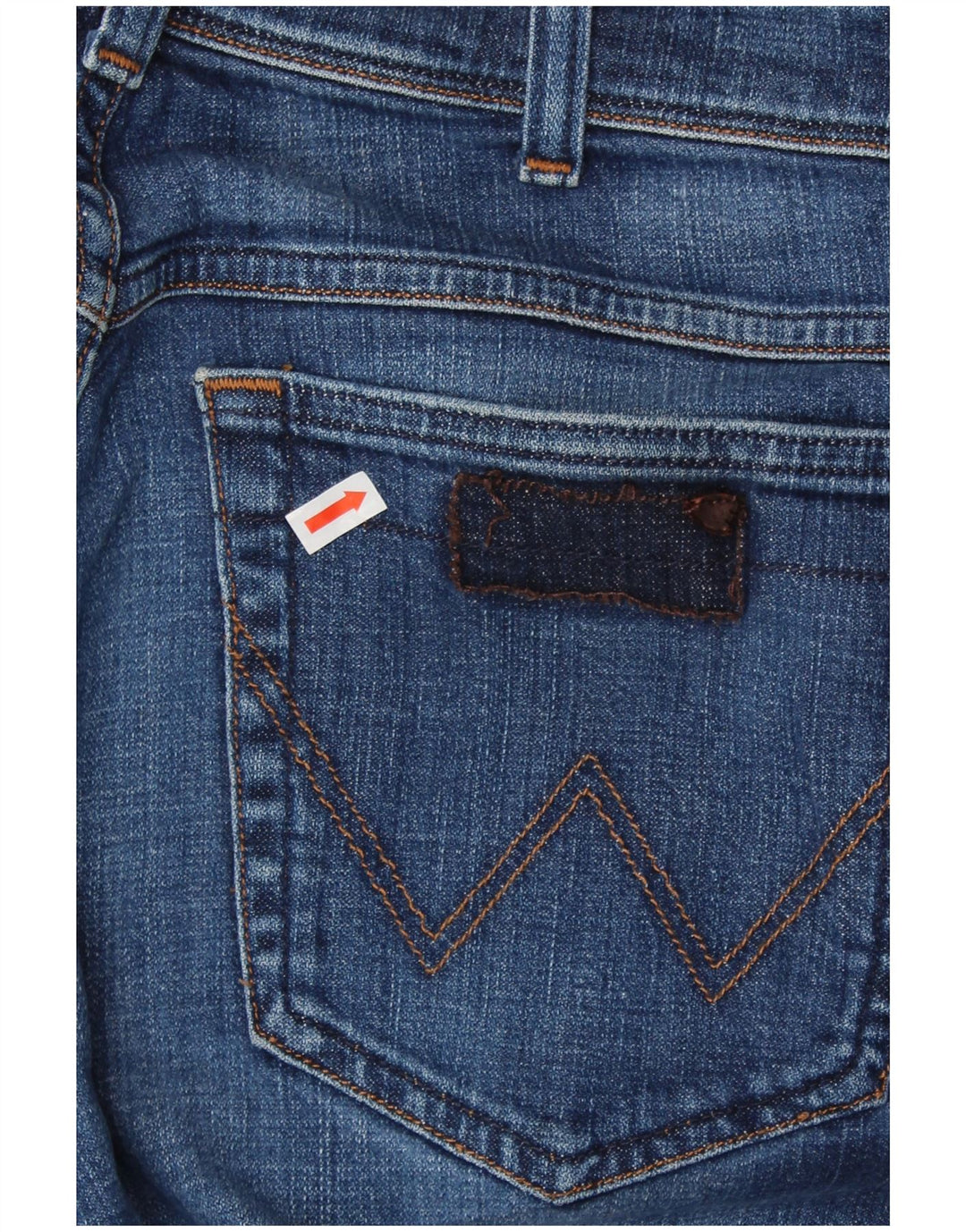 WRANGLER Straight Jeans til mænd W32 L31 Blå Bomuld