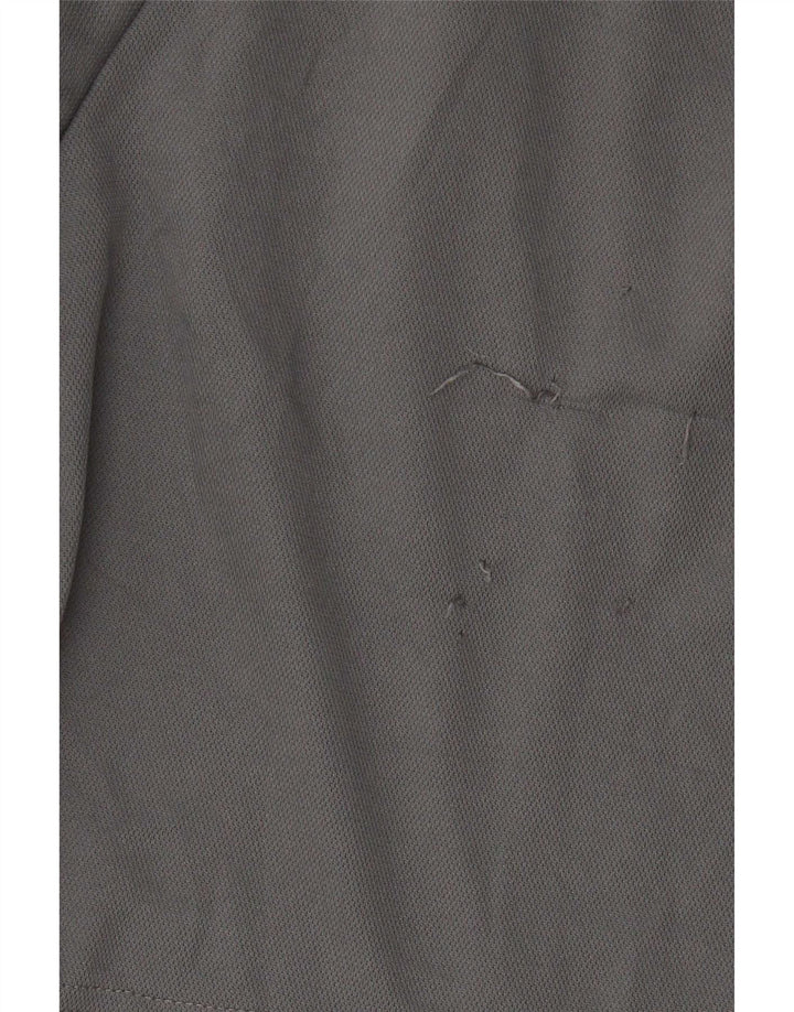 Adidas Herre Regular Fit Sportshorts Små Grå Polyester