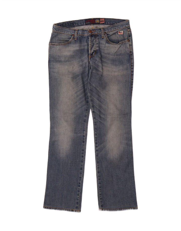 ROY ROGERS Womens Straight Jeans W33 L31 Blue Cotton Vintage Roy Rogers and Second-Hand Roy Rogers from Messina Hembry 