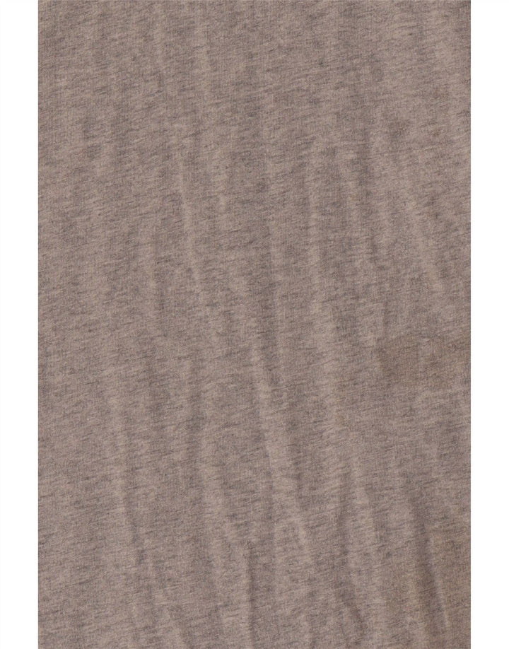 Tommy Hilfiger Herre Regular Fit grafisk T-shirt top mellemgrå bomuld