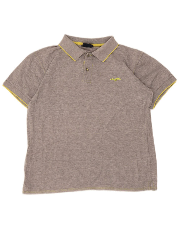 Lotto Herre Polo Shirt Medium Grå Stribet