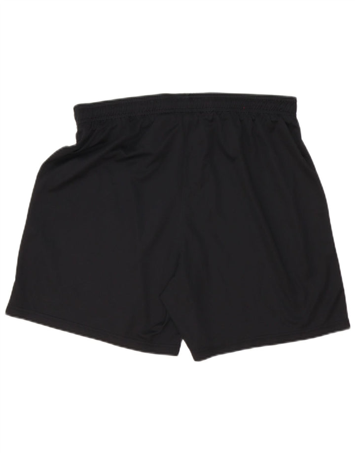 Nike Herre Dri Fit sportsshorts, store sorte polyester
