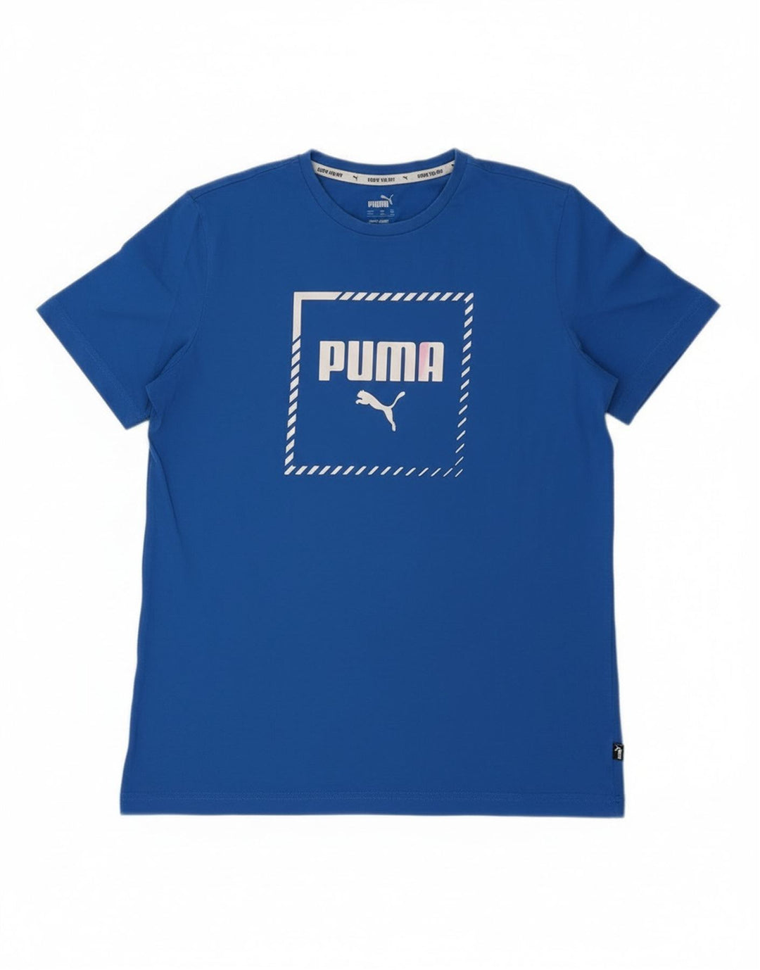 Puma drenge grafisk t-shirt top 15-16 år blå bomuld