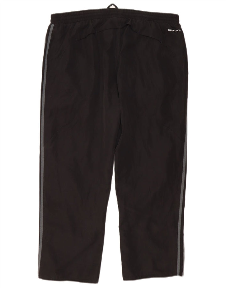 Adidas Dame Climacool Crop Træningsdragt Bukser UK 16 Large Black