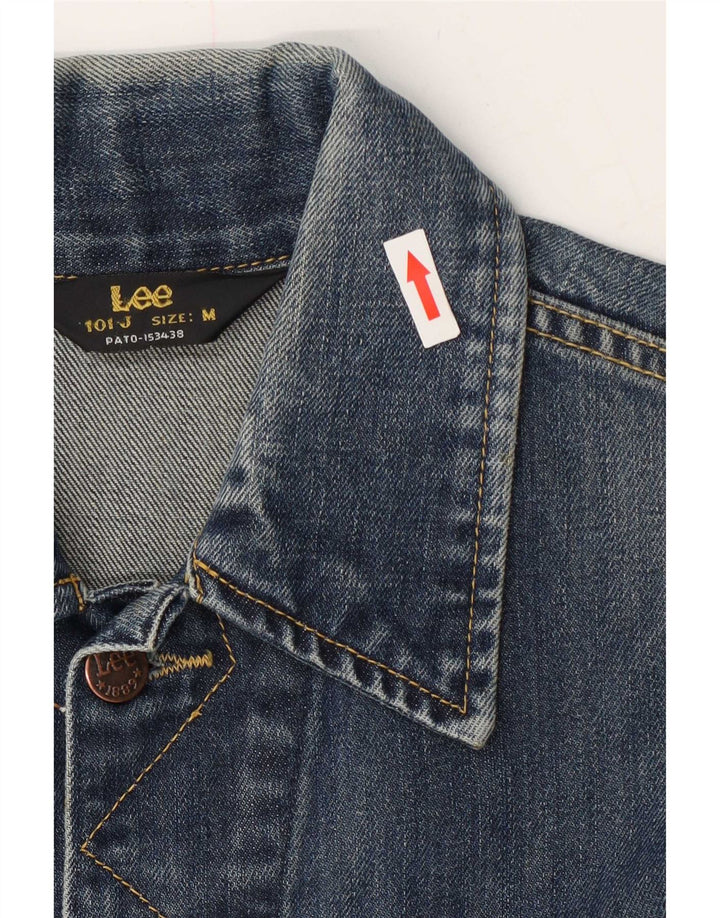Lee Dame denimjakke UK 14 Medium Blue Cotton