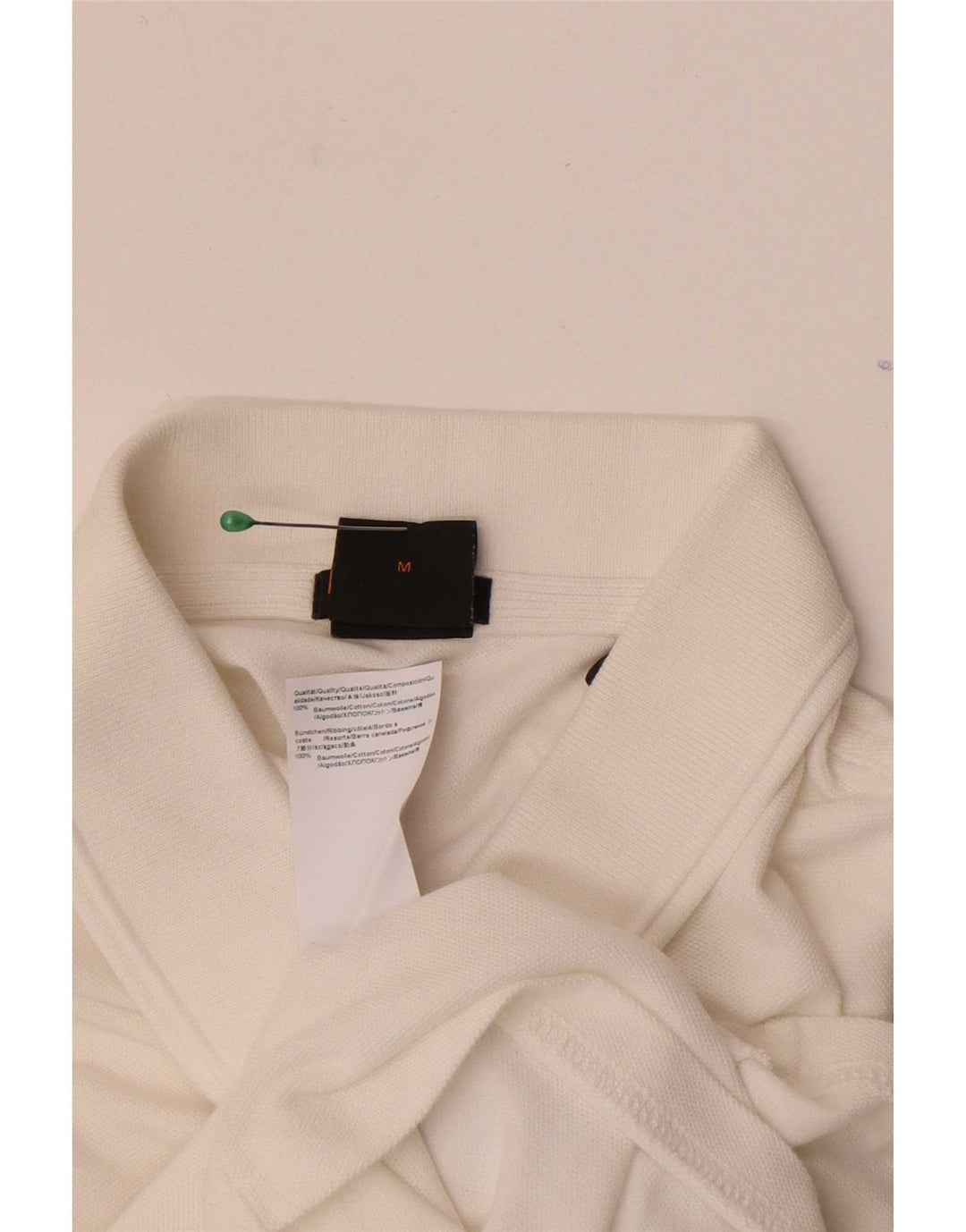 Hugo Boss Herre Slim Fit Polo Shirt Medium White Bomuld