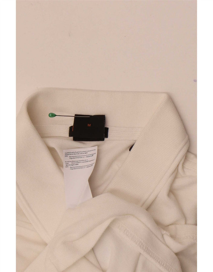 Hugo Boss Herre Slim Fit Polo Shirt Medium White Bomuld