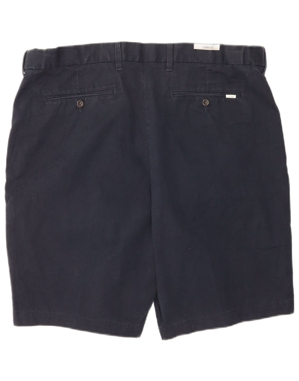 Marks & Spencer Herre Chino Shorts W42 2XL Marineblå Bomuld