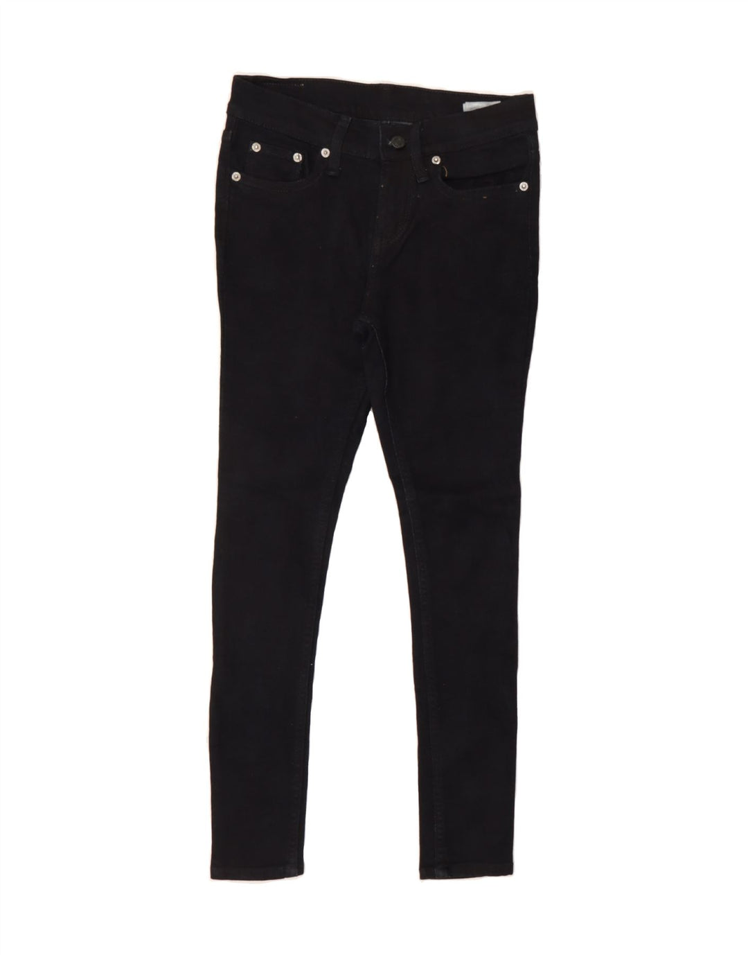 LEVI'S Womens Skinny Jeans W28 L26  Black Cotton Vintage Levi's and Second-Hand Levi's from Messina Hembry 