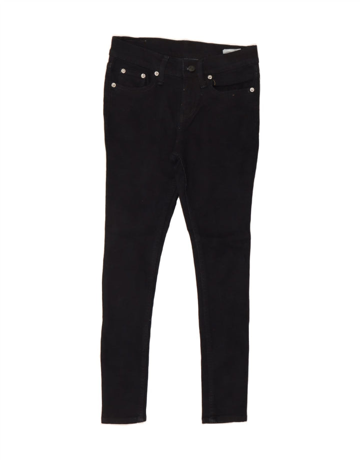LEVI'S Womens Skinny Jeans W28 L26  Black Cotton Vintage Levi's and Second-Hand Levi's from Messina Hembry 