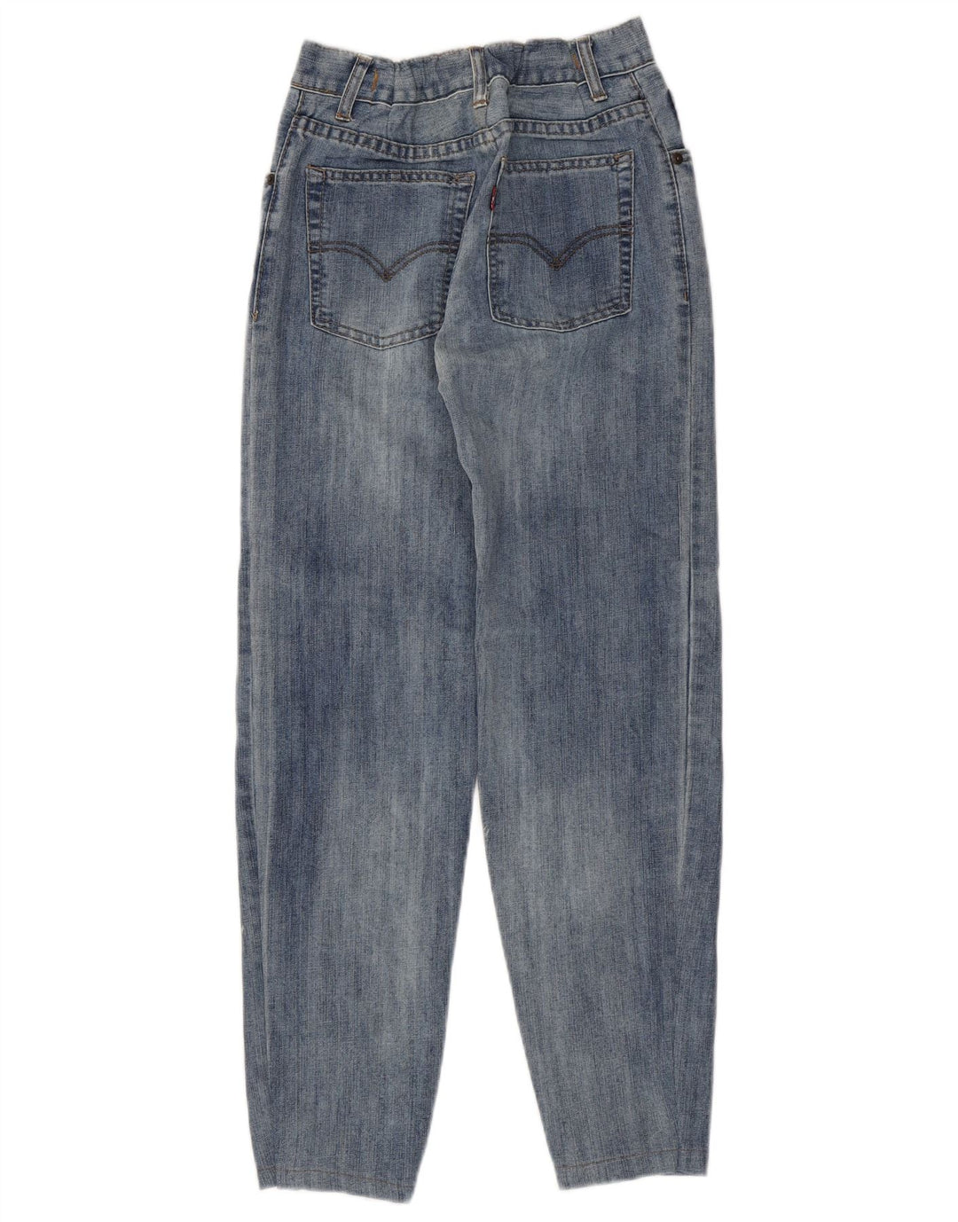 LEVI'S Girls 505 tilspidsede jeans 15-16 år W29 L29 blå bomuld