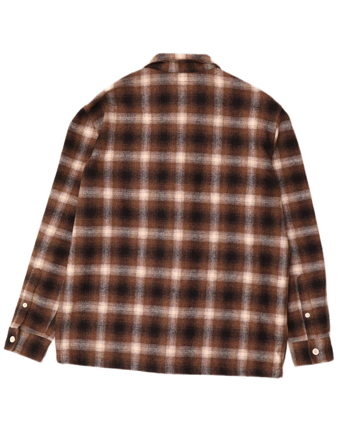 Jack Wills Herre Overshirt Flanellskjorte Medium Brun Ternet
