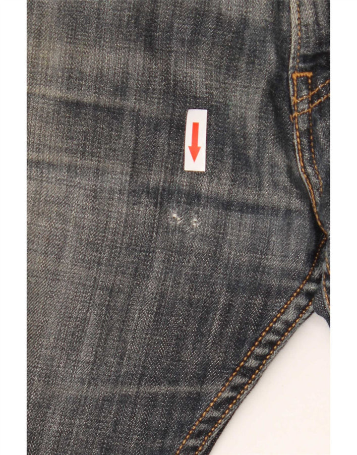Levi's Herre 505 Straight Jeans W36 L30 Blå Bomuld