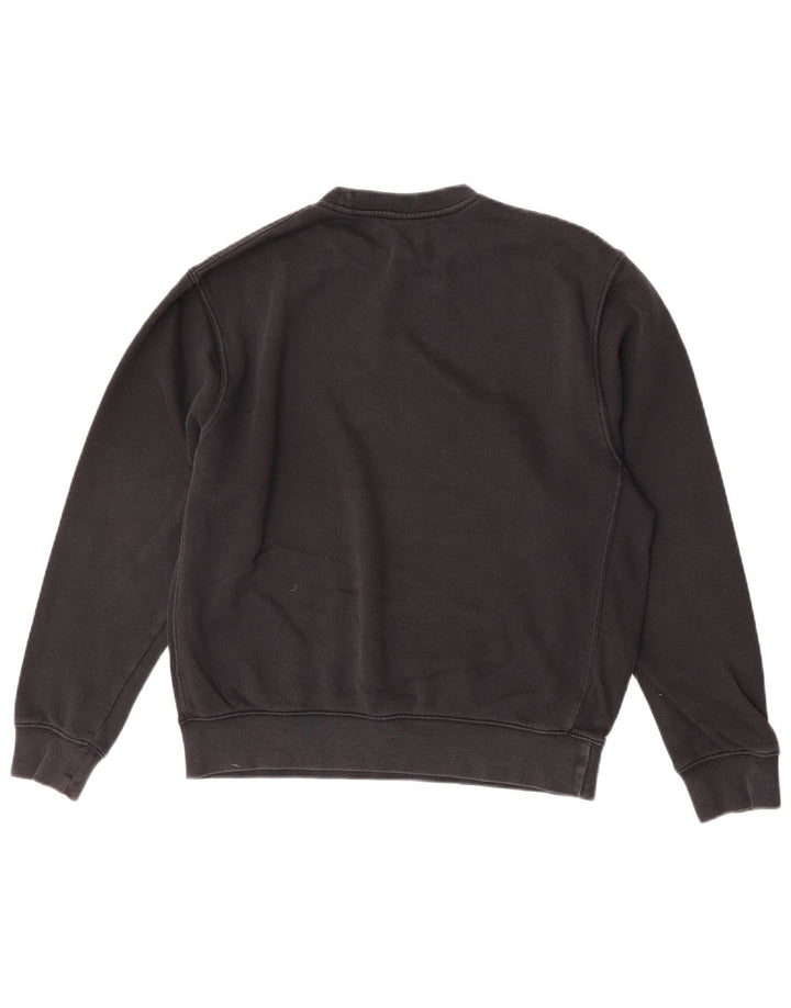 Nike grafisk sweatshirt til mænd, lille sort bomuld