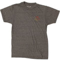 HURLEY Womens T-Shirt Top UK 14 Medium Grey Flecked Polyester Vintage Hurley and Second-Hand Hurley from Messina Hembry 