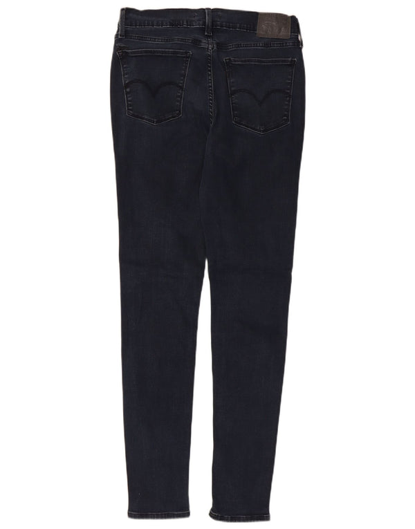 Levi's Womens 710 Distressed Super Skinny Jeans W29 L30 Blue Cotton
