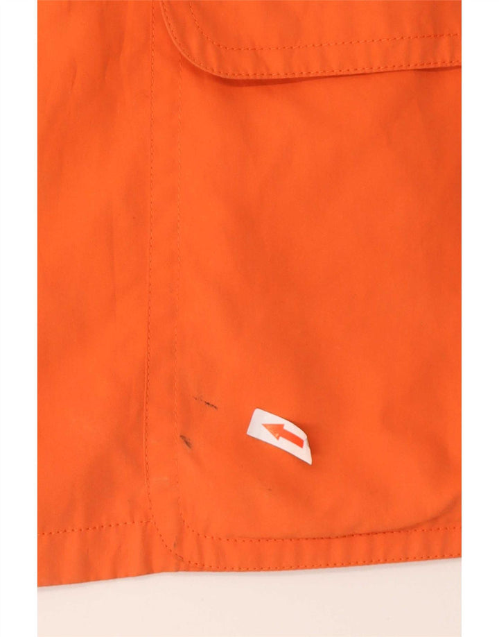 Iceberg Dame Grafisk Oversized Overfrakke IT 42 Medium Orange Bomuld