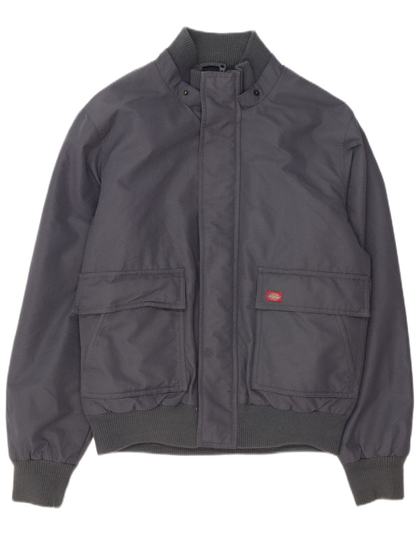 Dickies Herre Bomber Jacket UK 40 Large Grå Polyamid