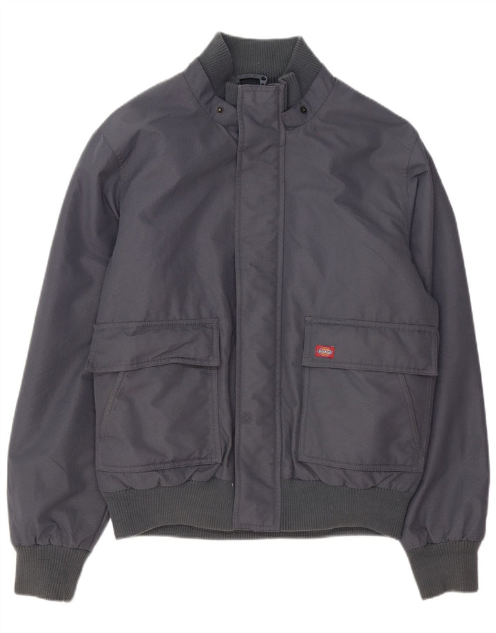 Dickies Herre Bomber Jacket UK 40 Large Grå Polyamid