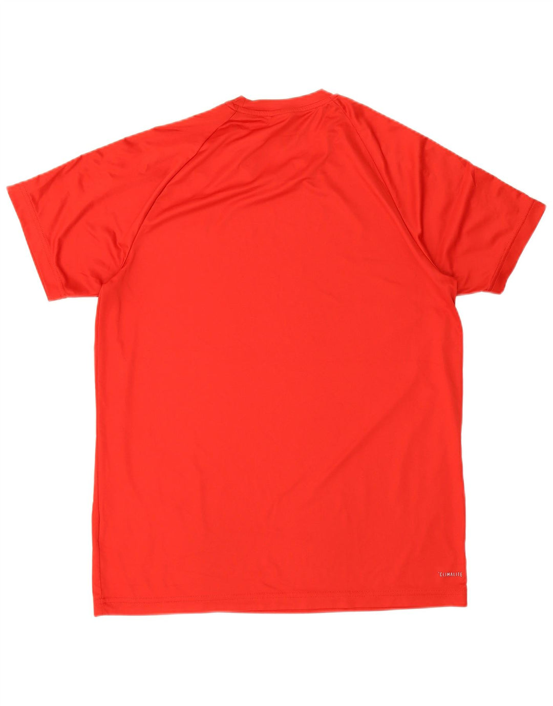 Adidas Herre Climalite T-Shirt Top Stor Rød Polyester