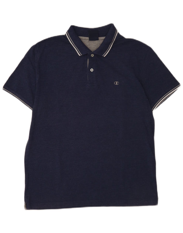 Champion herre poloshirt Stor marineblå bomuld