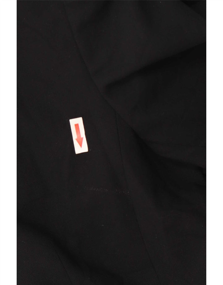 Marks & Spencer Dame 1 knap Standard Fit Blazer Jacket UK 18 XL Sort