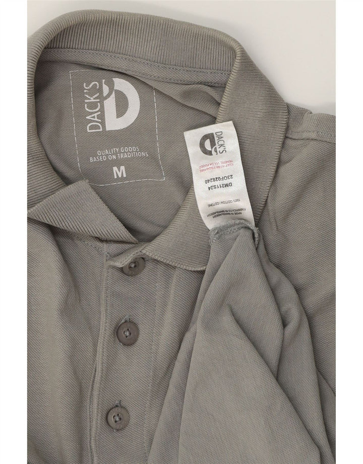 DACK'S Poloshirt til mænd mellemgrå bomuld