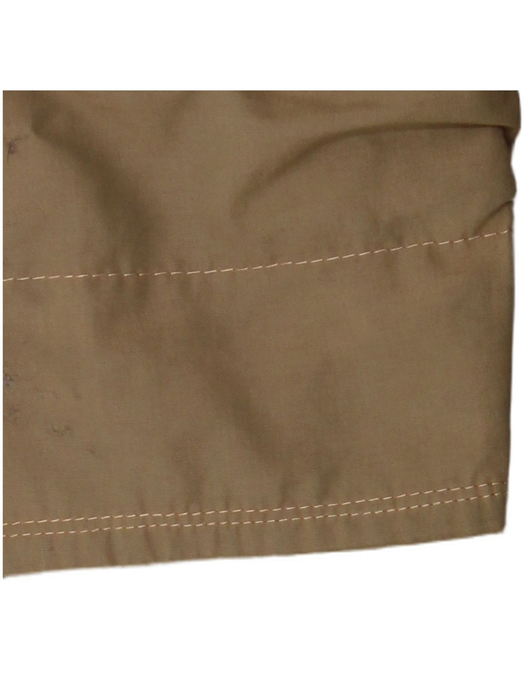 Vintage Herre Overfrakke IT 50 Stor Khaki Bomuld