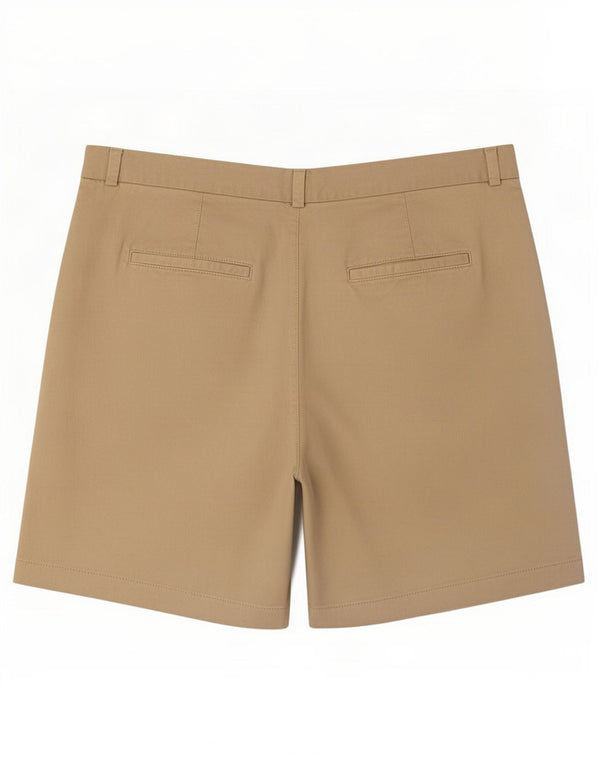 Marks & Spencer Chino Shorts til kvinder UK 16 Large W32 Beige Bomuld