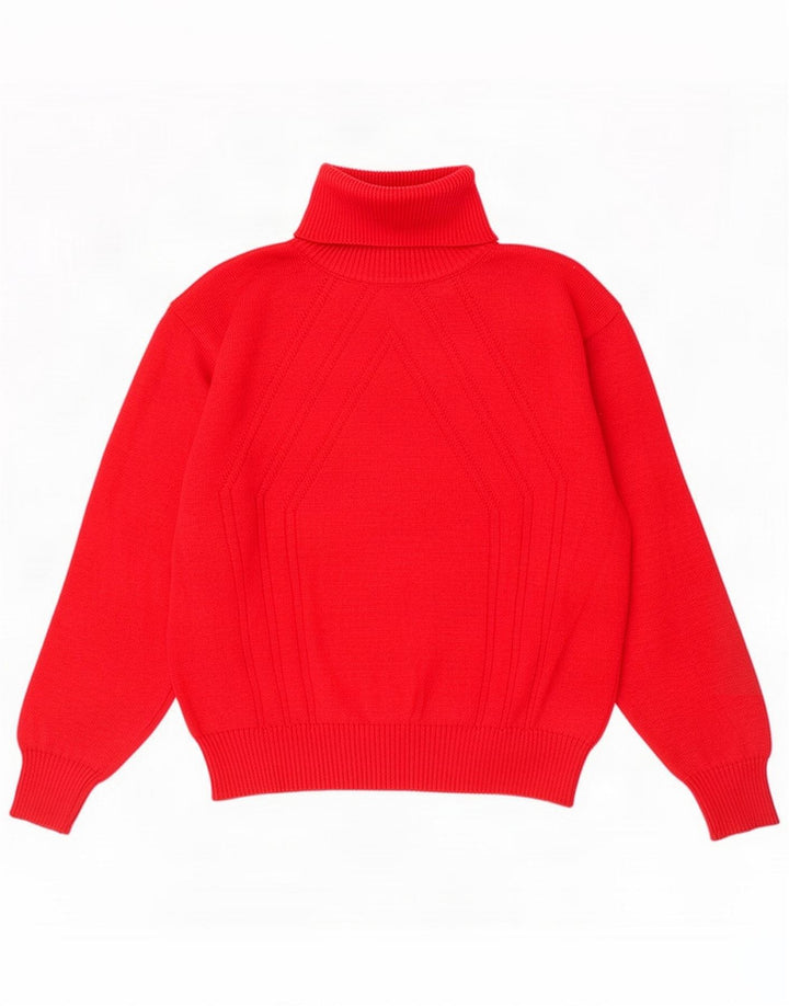 Golden Gate Dame Oversized trøje med rullehals EU 40/42 Medium Rød