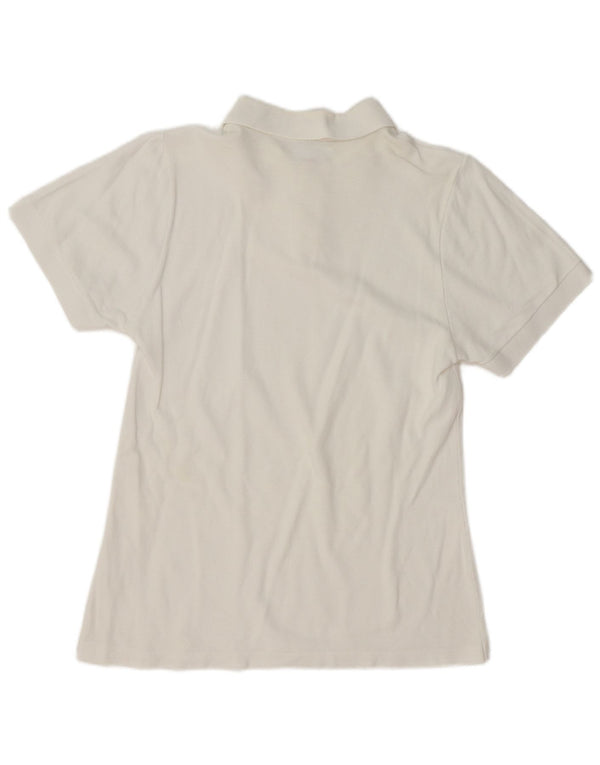 Champion Dame Polo Shirt UK 14 Large White