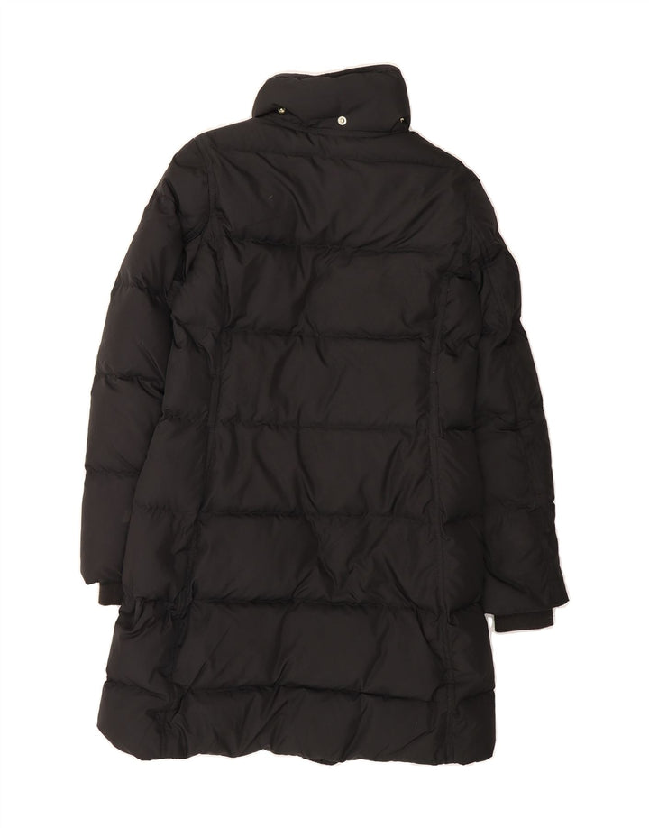 J. CREW Womens Padded Coat UK 6 XS Black Polyester Vintage J. Crew and Second-Hand J. Crew from Messina Hembry 