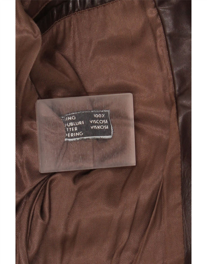 Vintage herre læderjakke UK 36 Small Brown