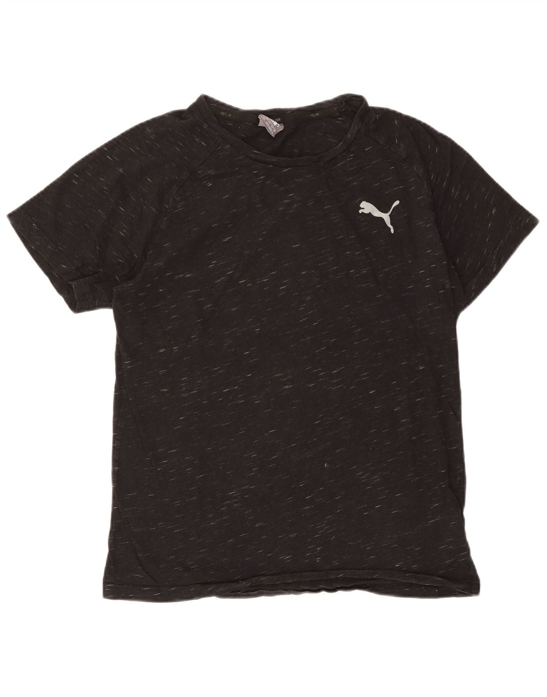 Puma Herre T-Shirt Top Stor grå Flecked Bomuld