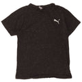 Puma Herre T-Shirt Top Stor grå Flecked Bomuld