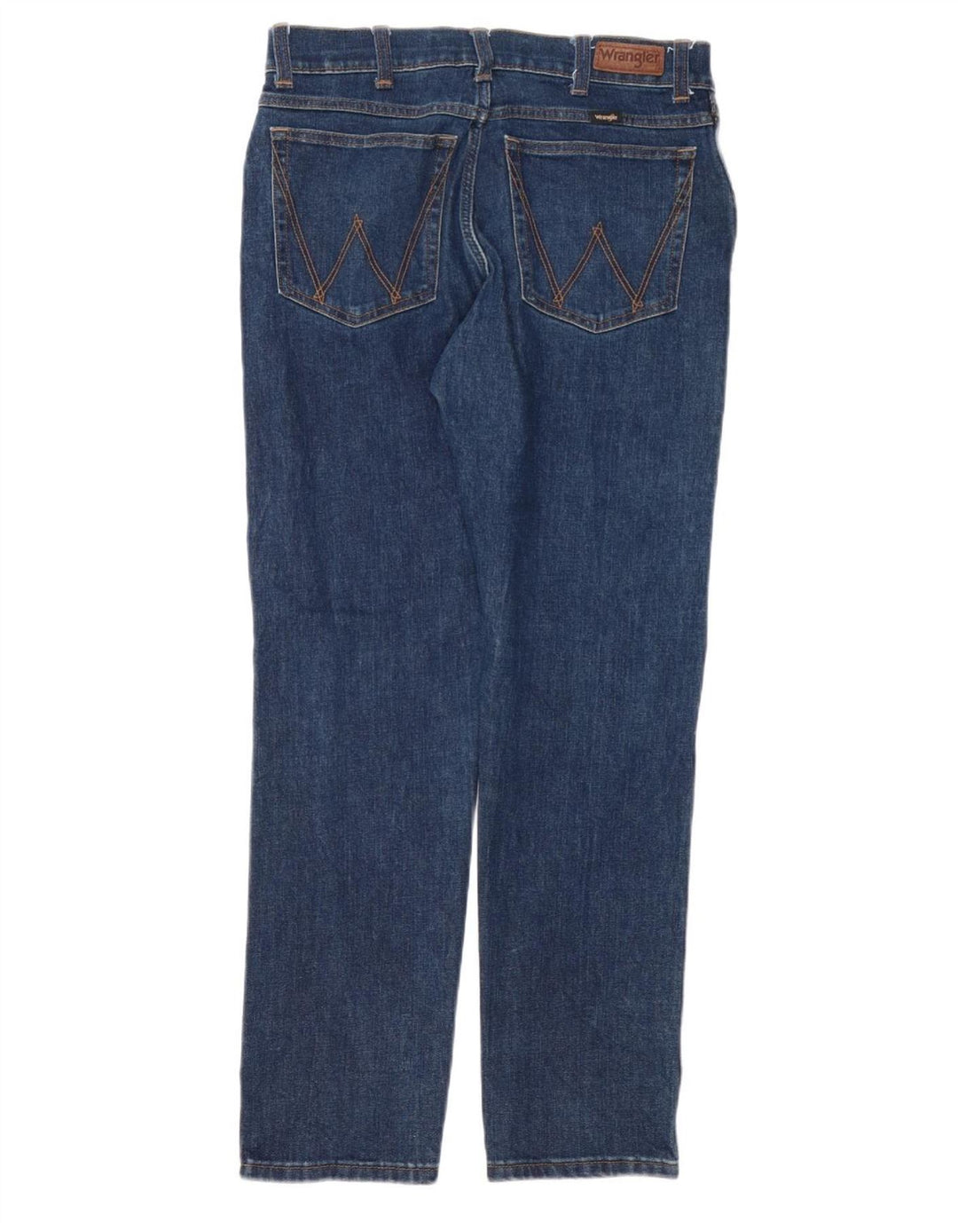 WRANGLER Herre Regular Tapered Jeans W30 L30 Blå Bomuld