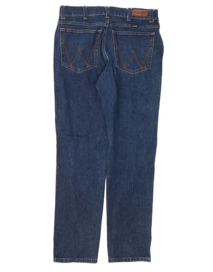 WRANGLER Herre Regular Tapered Jeans W30 L30 Blå Bomuld