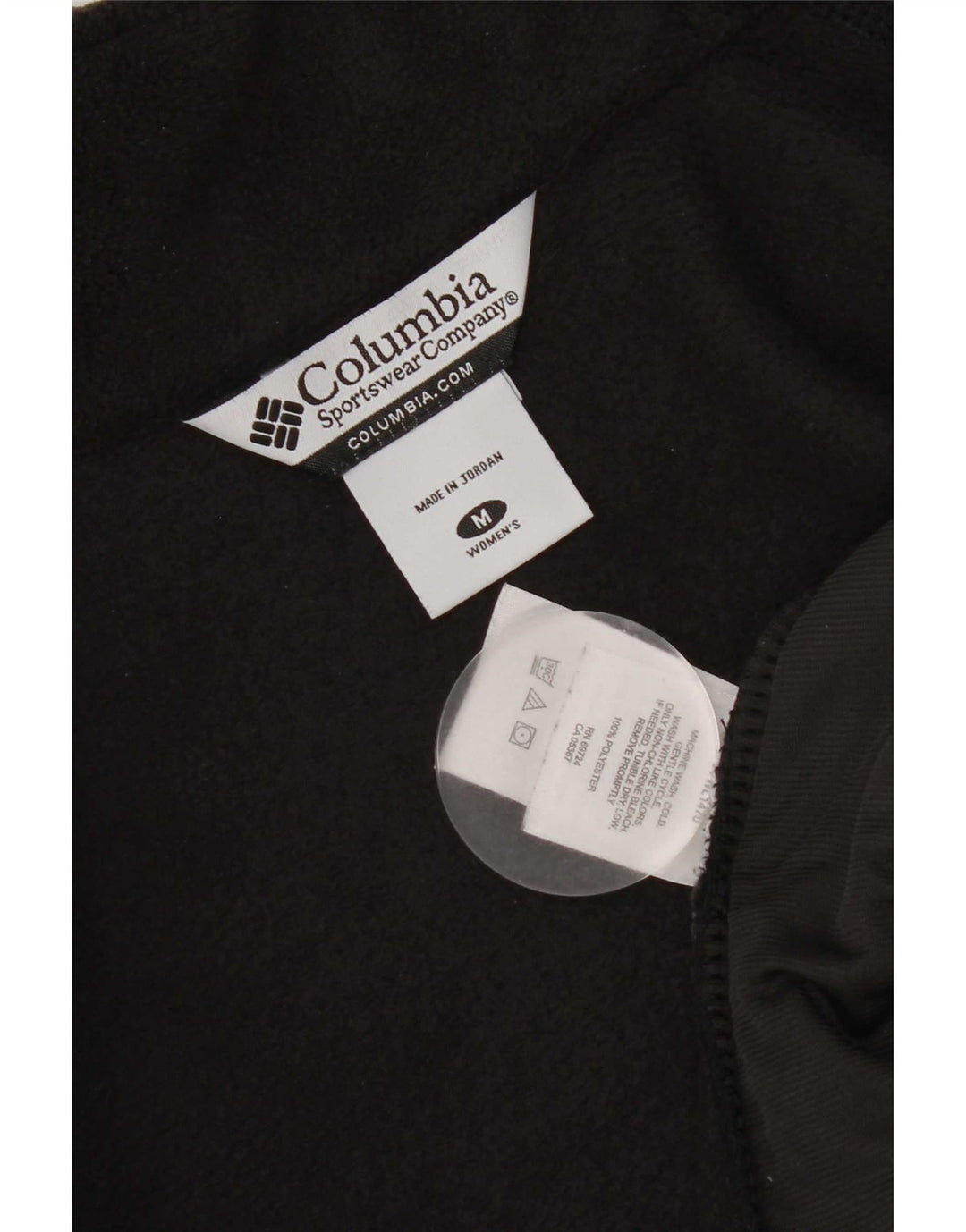 Columbia Womens Fleece Gilet UK 12 Medium Black Polyester