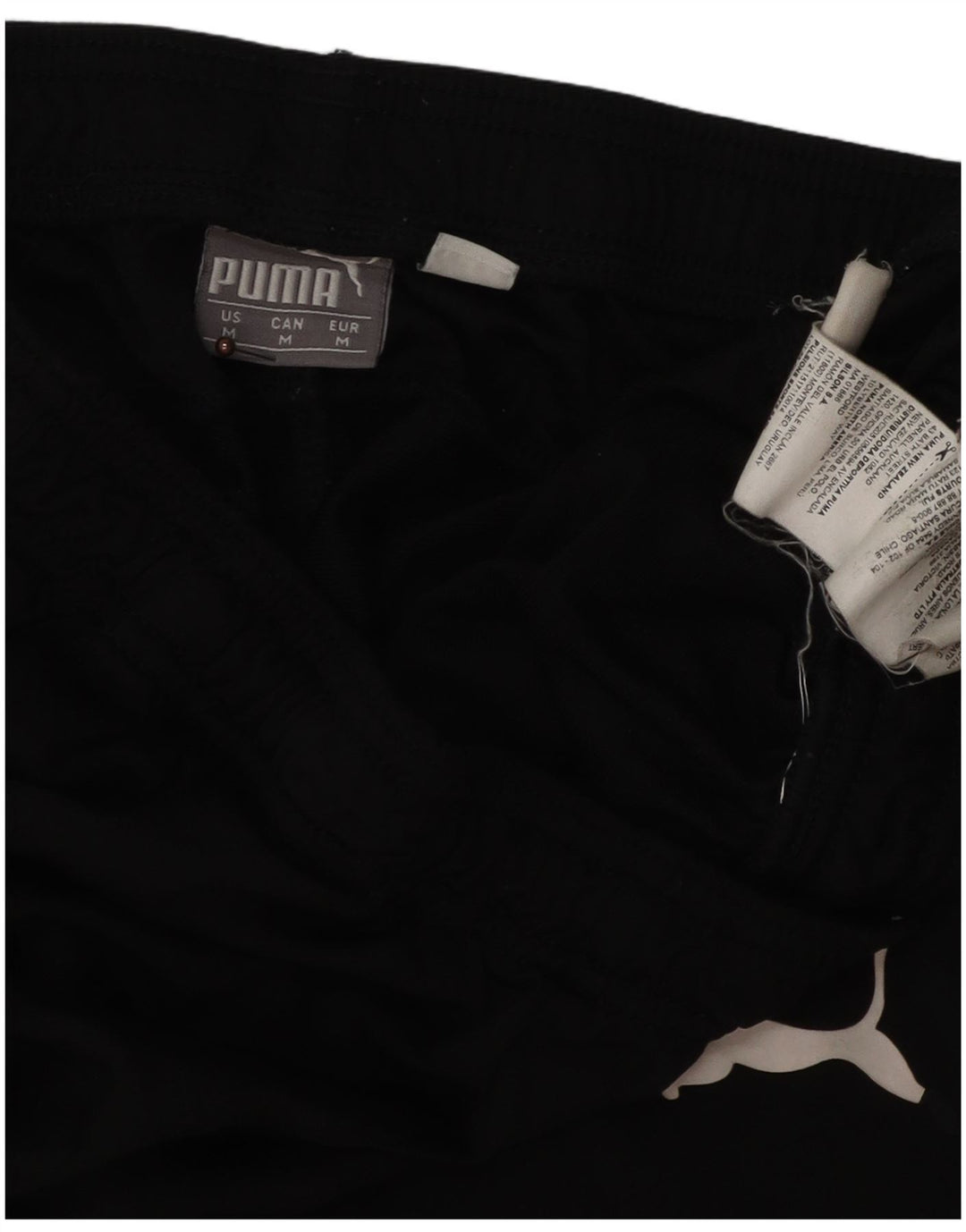 Puma Herre Slim Træningsdragt Bukser Medium Sort Polyester Sports