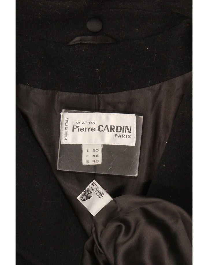Pierre Cardin Dame Oversized Overfrakke IT 50 XL Sort Uld