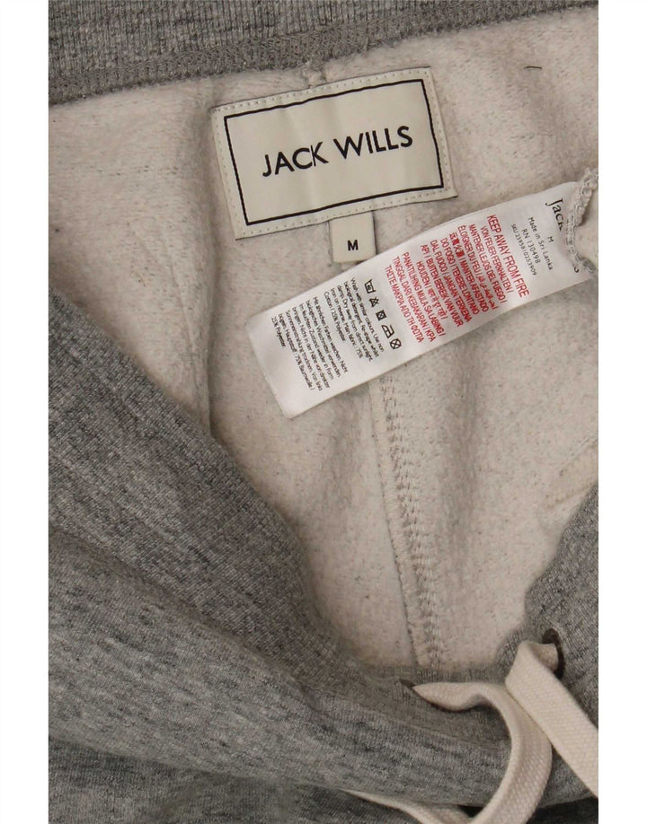 Jack Wills Herre grafisk træningsdragt Bukser Joggers Medium Grey Flecked